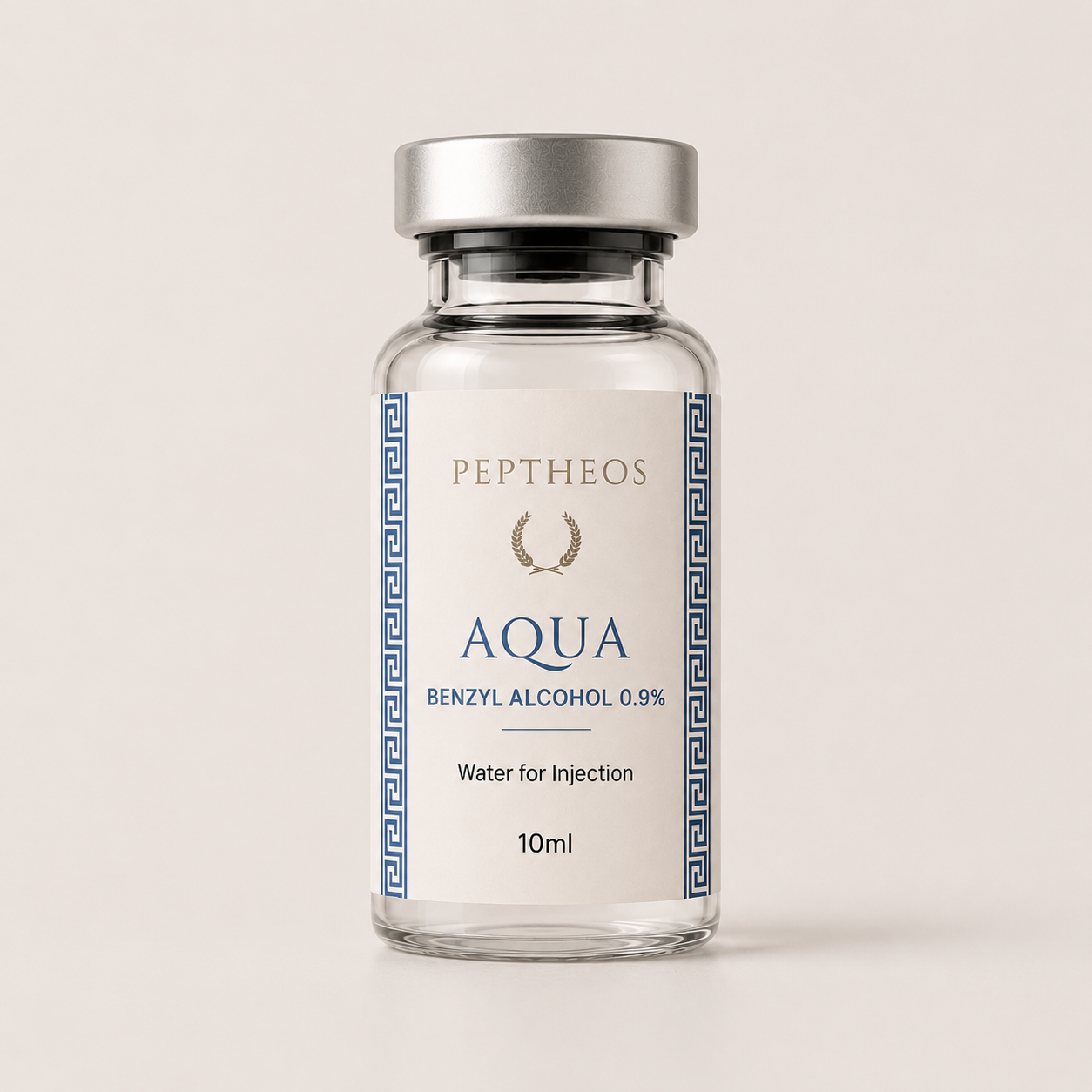 AQUA Bacteriostatic Water research vial
